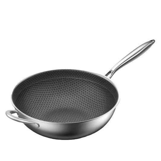 Nonstick Wok Saute Pan - Induction & Dishwasher Safe