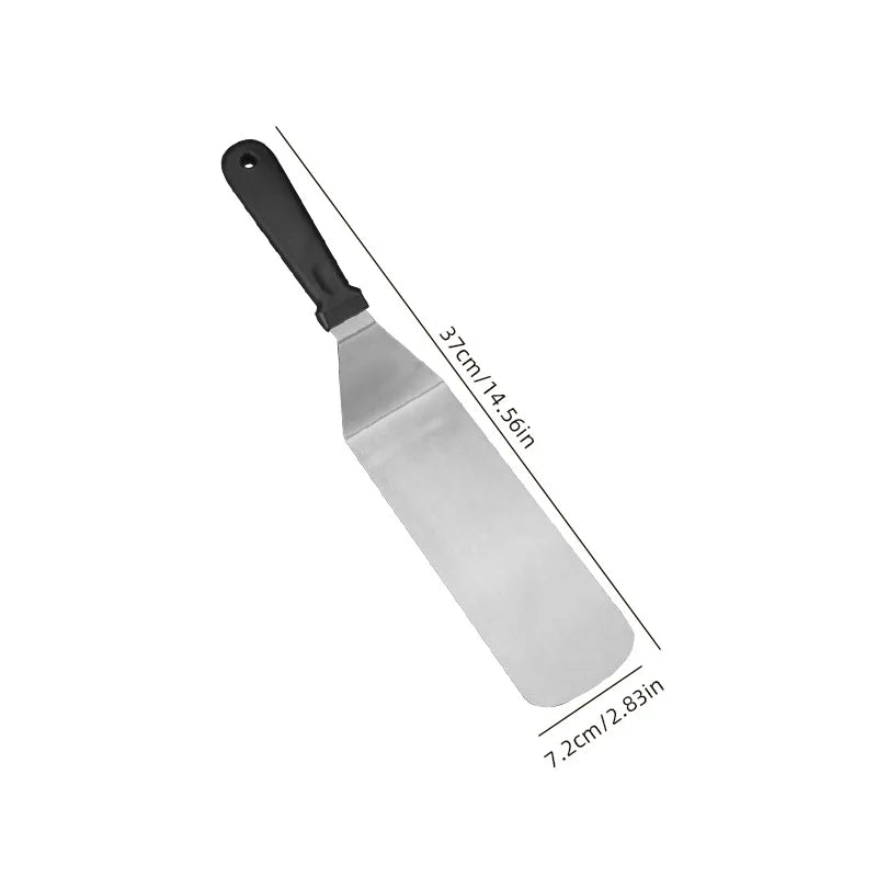 Spatula: Stainless Steel BBQ Spatula - Versatile Cooking Scraper