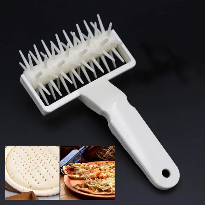 Pizza Dough Roller Pin - Plastic Pastry & Pie Cutter