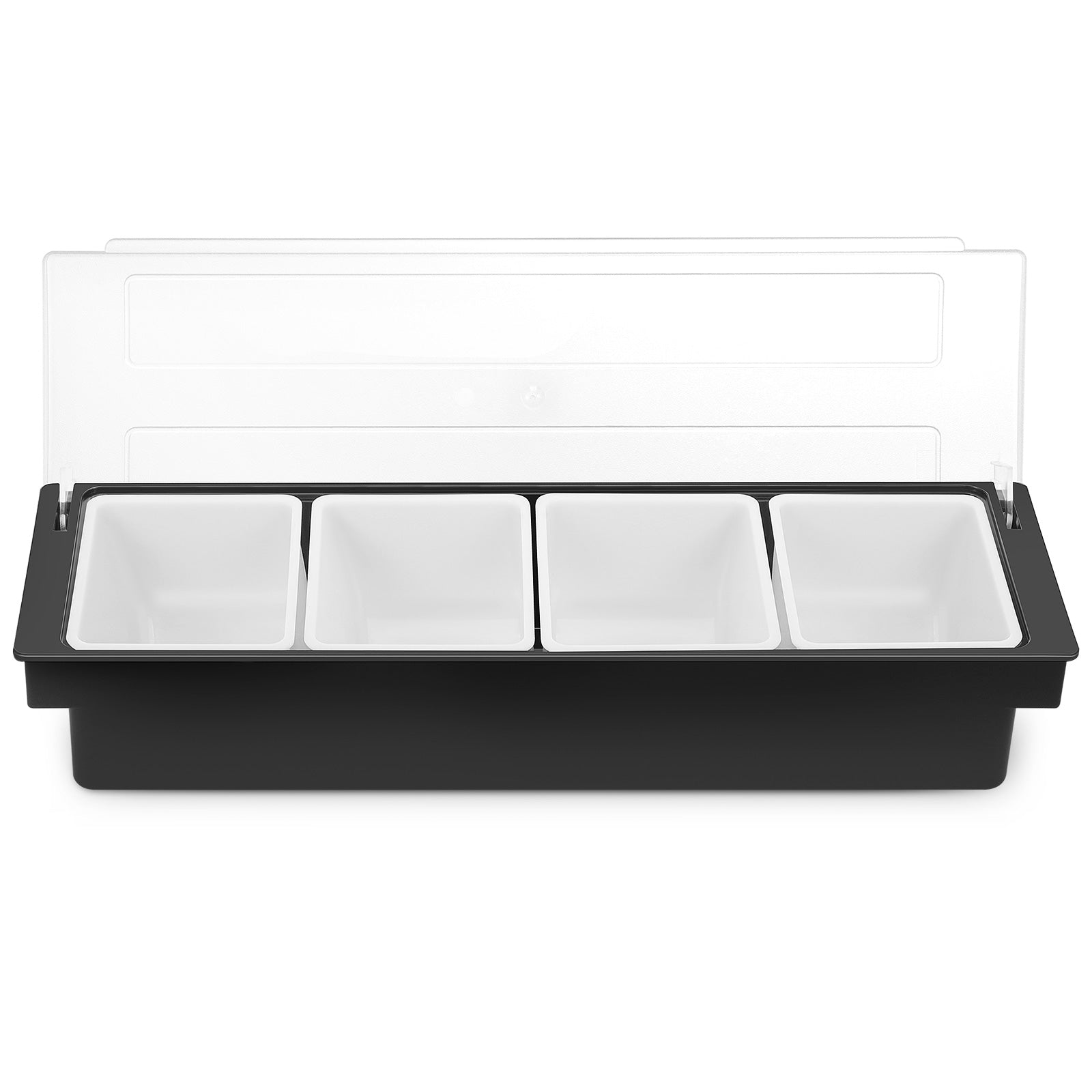 Food Storage: Fruit Box Divided Storage Containers - Plastic Serving Tray