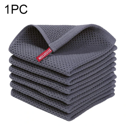 100% Cotton Kitchen Towel - Ultra Soft Waffle Cloth