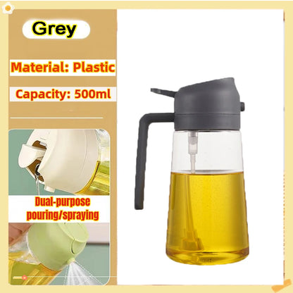 Oil Spray Bottle 200/300/500ml BBQ Cooking Olive Oil Sprayer