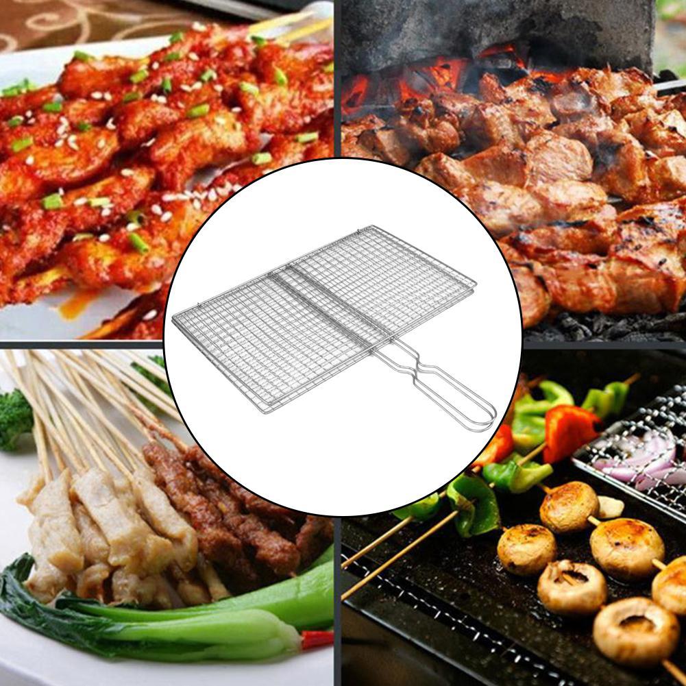 Grilling Basket M/L - Iron Mesh for Meat & Veggies