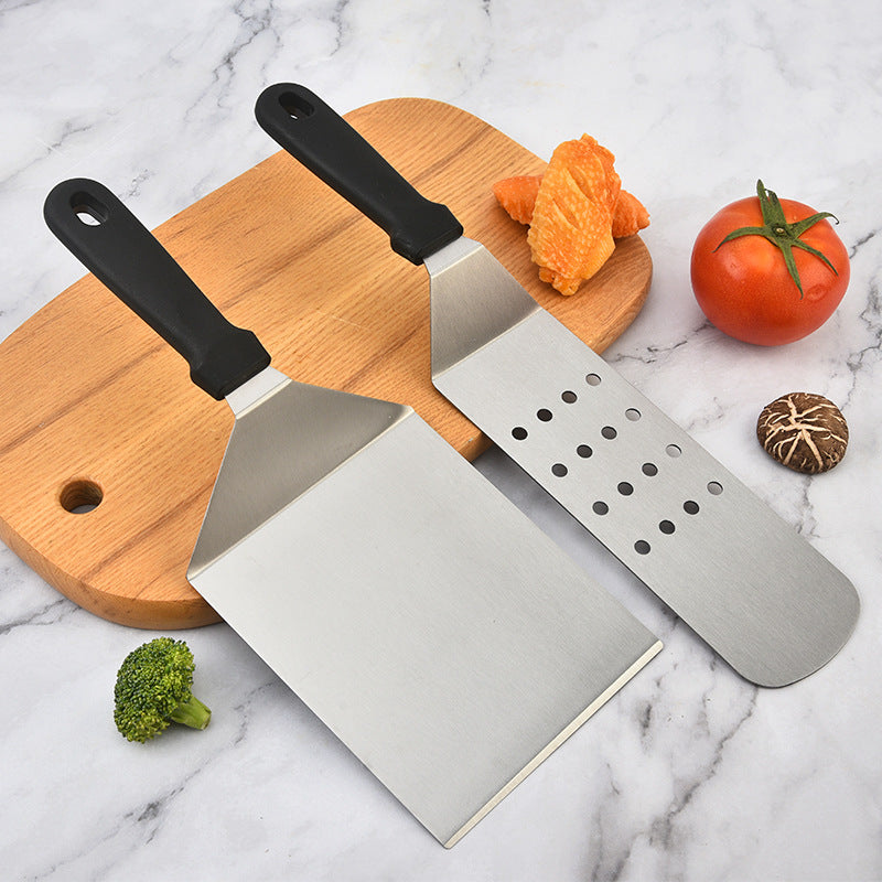 Spatula: Stainless Steel BBQ Spatula - Versatile Cooking Scraper