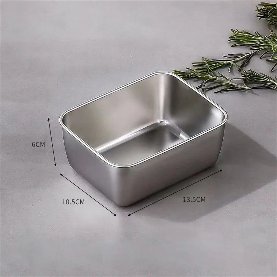 Food Storage Box Set with Lids - 1/3/5pcs