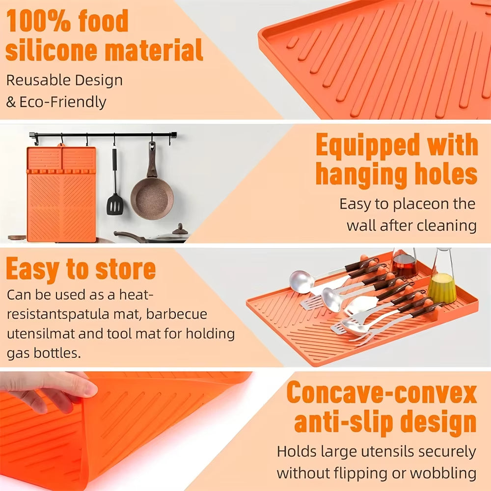 BBQ Silicone Mat: Dust-Proof & Heat-Resistant