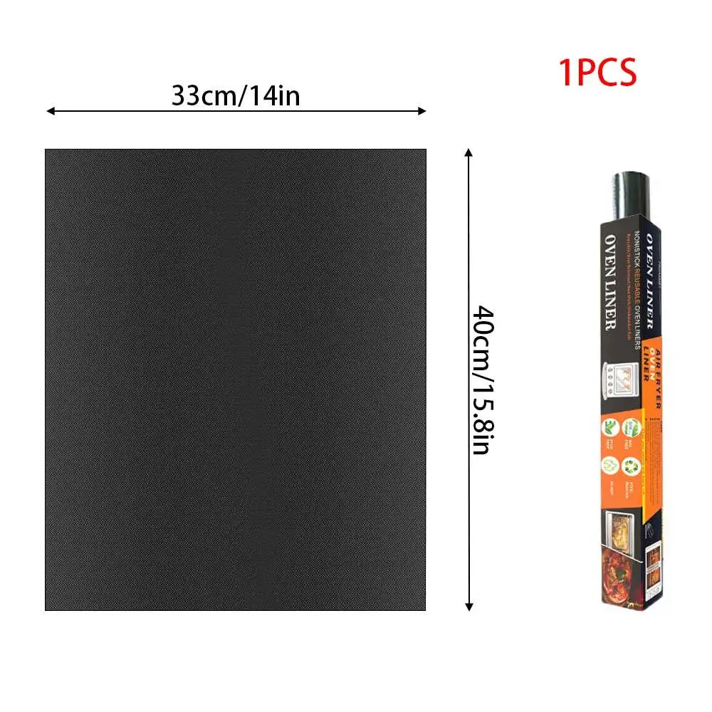 Grill Mat & Oven Liner: Reusable, High Temp Resistant