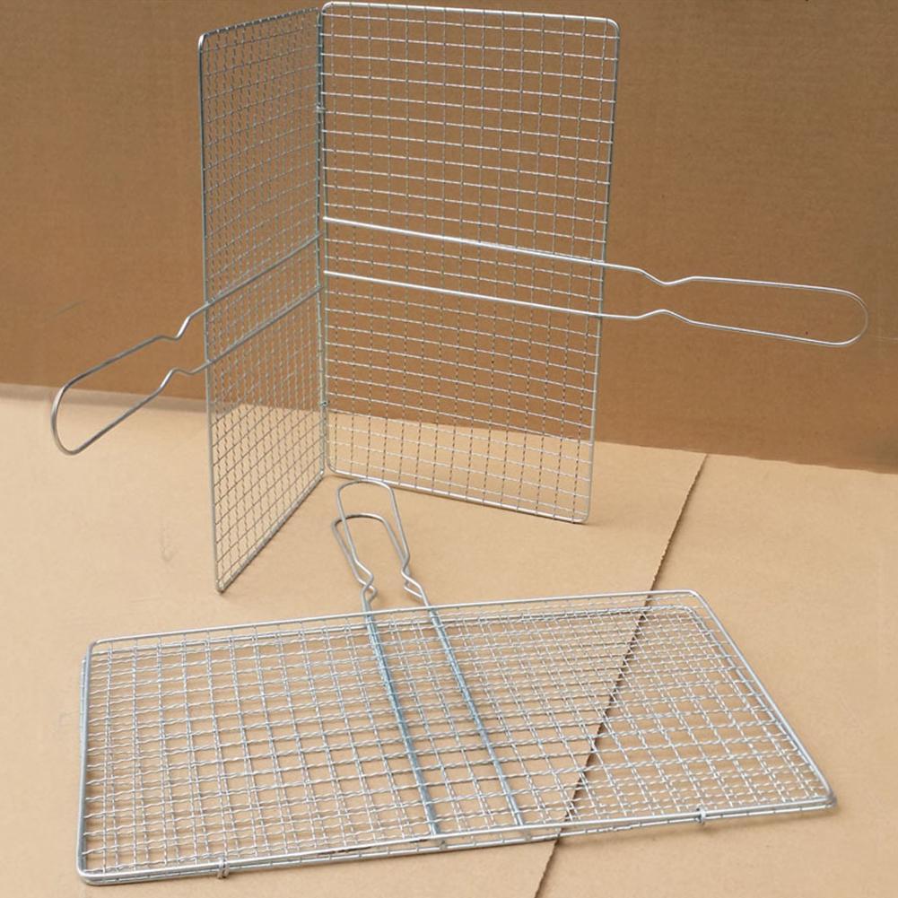 Grilling Basket M/L - Iron Mesh for Meat & Veggies