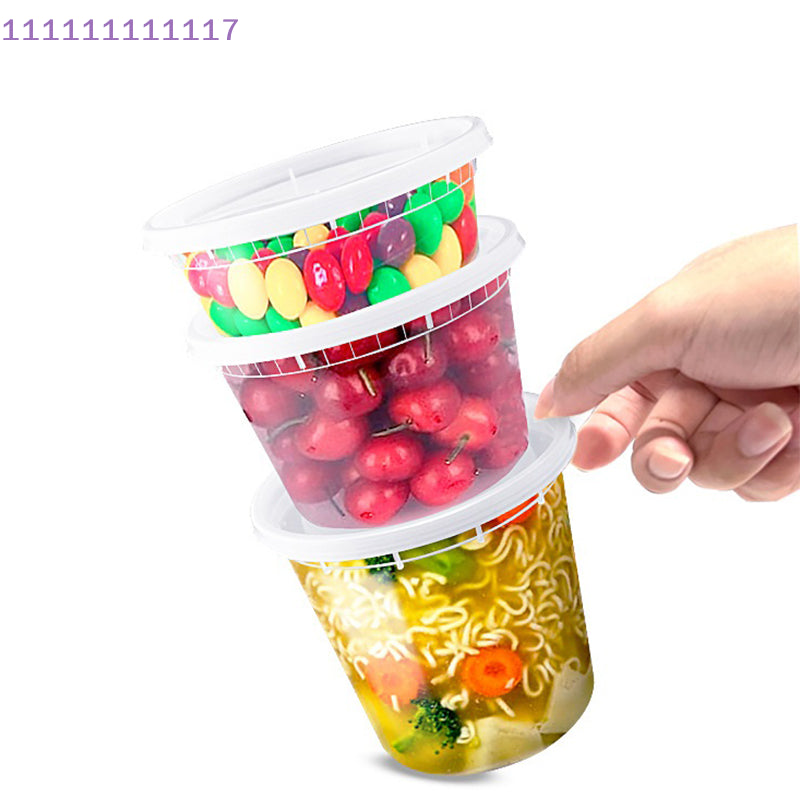 Food Storage Containers: BPA-Free 10Pcs, Microwave & Freezer Safe