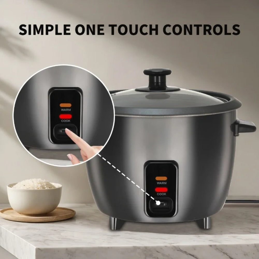 1.8L Mini Rice Cooker - Multifunctional & Stainless Steel