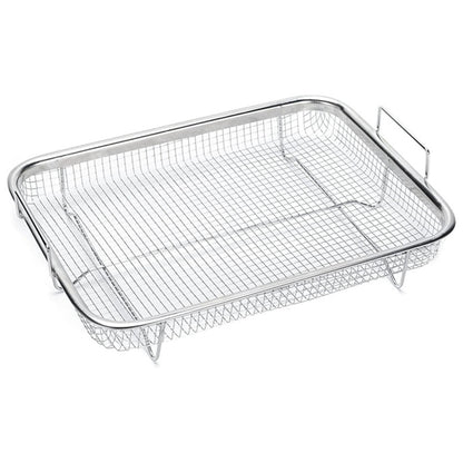 Air Fryer Basket Stainless Steel Non-Stick Oven Tray