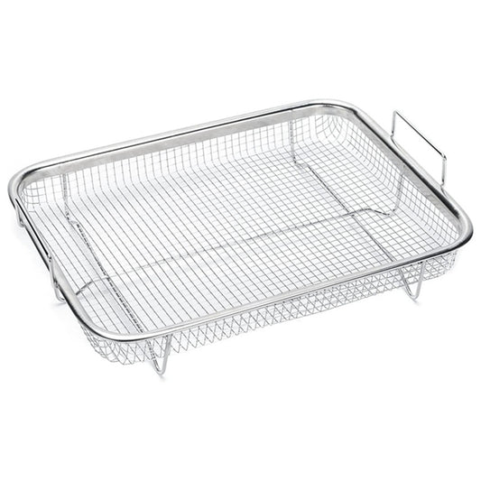 Air Fryer Basket Stainless Steel Non-Stick Oven Tray