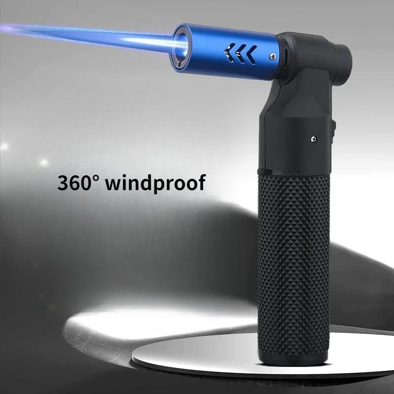 Gas Jet Butane Torch Lighter: Windproof Torch for BBQ & Camping