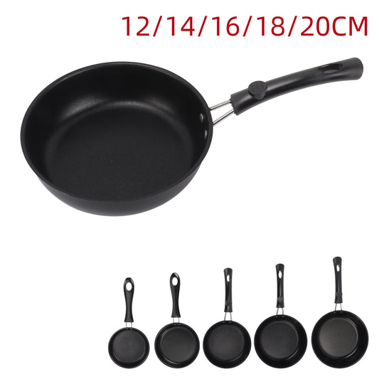 Frying Pan - 12-20cm Mini Non-Stick Stainless Steel Cookware