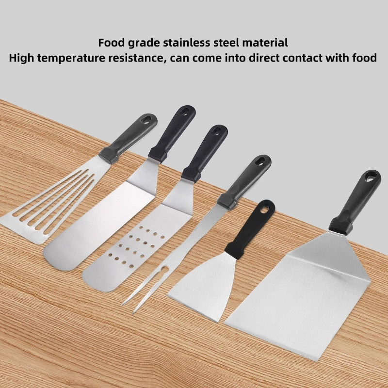 Spatula: Stainless Steel BBQ Spatula - Versatile Cooking Scraper