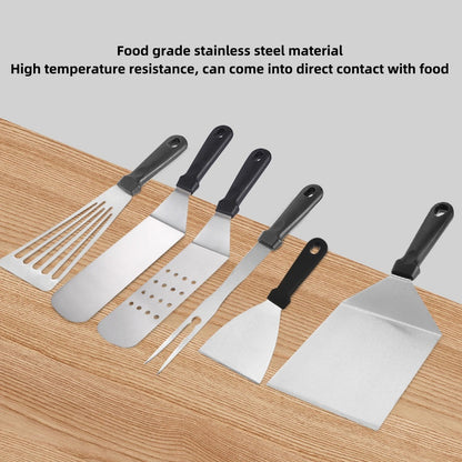 Spatula: Stainless Steel BBQ Spatula - Versatile Cooking Scraper