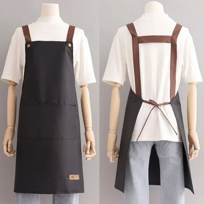 Apron: Waterproof Oil-Resistant Kitchen Apron - Fashion & Durable