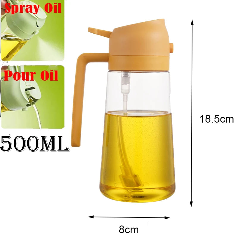 Pour spray yellow