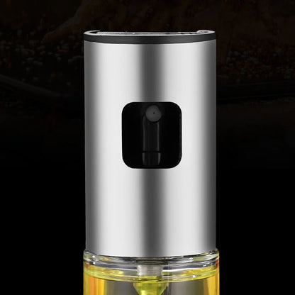 Oil Spray Bottle - 100ml Glass Fine Mist for Cooking & BBQ