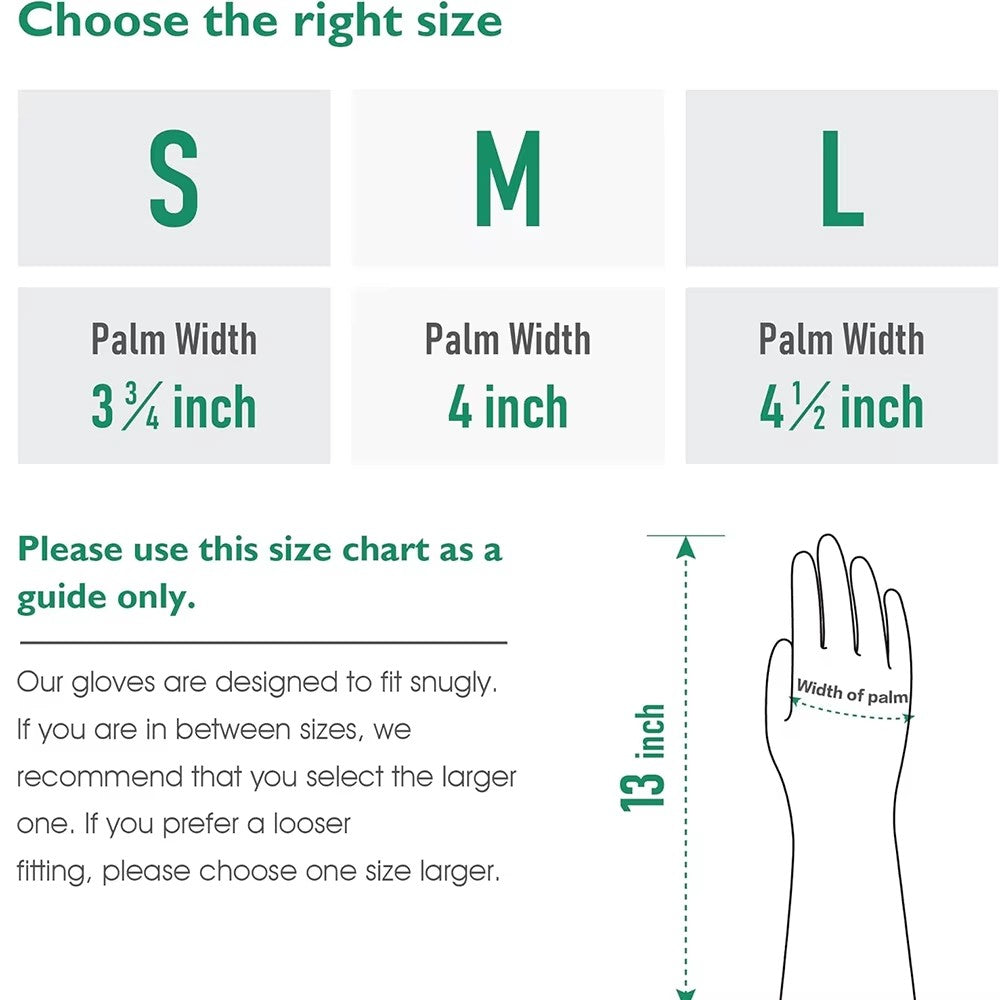 Silicone Dishwashing Gloves - Anti-Slip, Reusable & Durable
