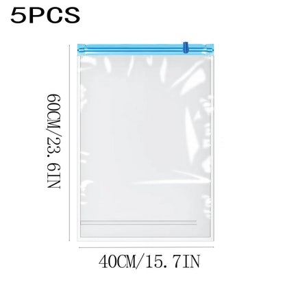 Vacuum Zip Bags 20 Pack - Space Saver for Comforters