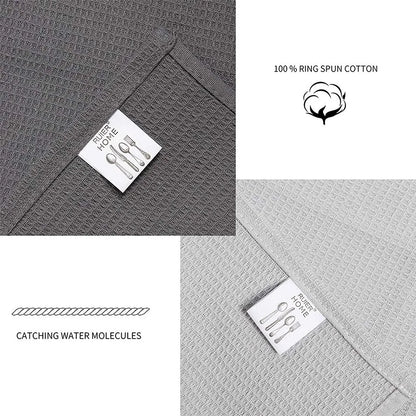 Dish Cloth: 45x65cm Ultra Soft Cotton & Large Waffle Weave