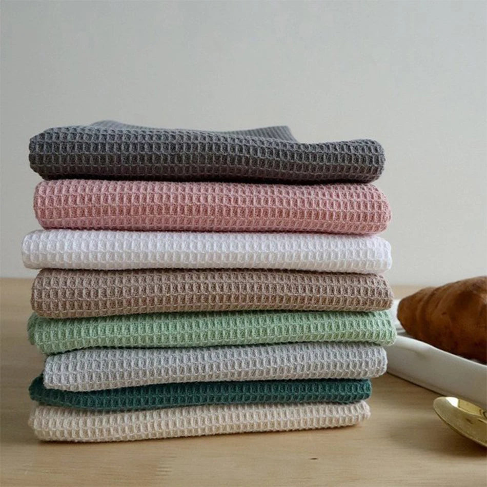 Dish Cloth: 45x65cm Ultra Soft Cotton & Large Waffle Weave