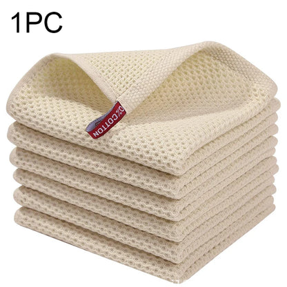 100% Cotton Kitchen Towel - Ultra Soft Waffle Cloth
