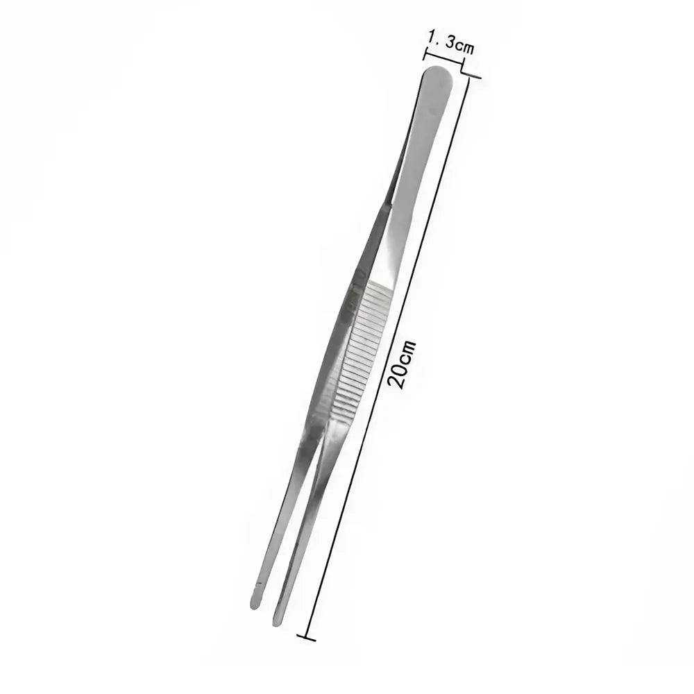 Stainless Steel Kitchen Tongs - Non-Slip, Long Handle