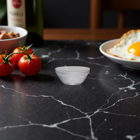 Clear Glass Bowls Set - Microwave & Fridge Safe