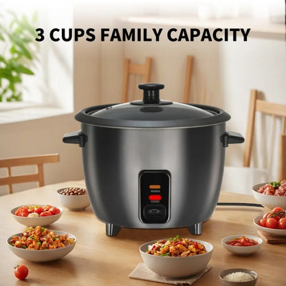 1.8L Mini Rice Cooker - Multifunctional & Stainless Steel